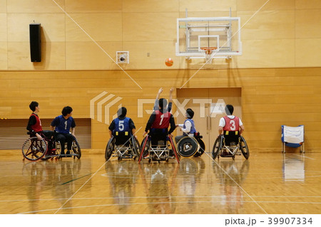 車椅子バスケットボール 39907334