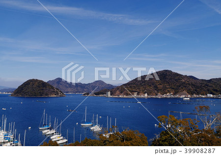 【国史跡】長浜城跡から見る内浦湾（伊豆国） 39908287