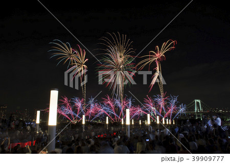 東京お台場の花火 東京お台場の花火 39909777