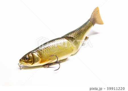 fishing lures on white background fishing lures on white background 39911220