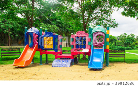 colourful children playground colourful children playground 39912636