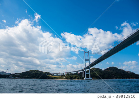 しまなみ海道　大島　来島海峡大橋 39912810