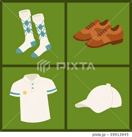 Golf clothes hobby equipment cart player golfing 39913645