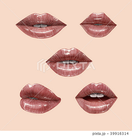nude lips
