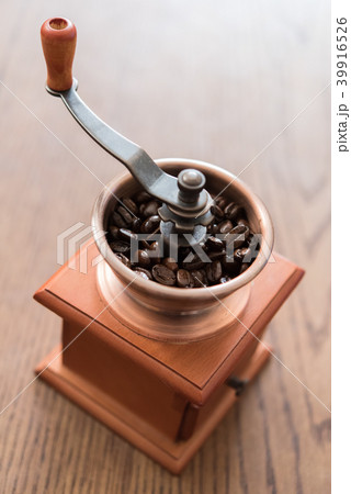 コーヒーミル・豆あり 39916526