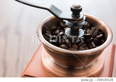 コーヒーミル・豆あり 39916528