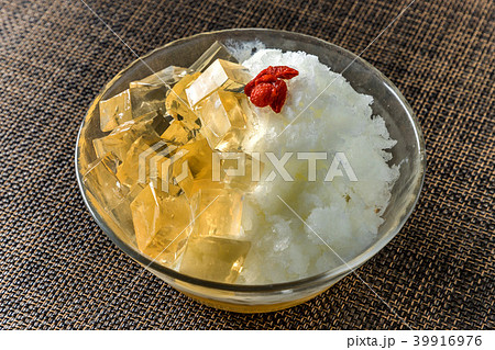 台湾スイーツ オーギョーチ Awkeotsung Jelly Taiwan cold sweets 台湾スイーツ オーギョーチ Awkeotsung Jelly Taiwan cold sweets 39916976