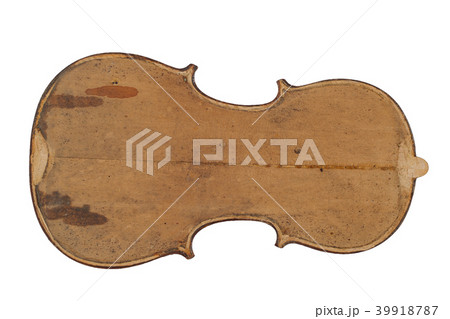 Back plate of an antique violin 39918787
