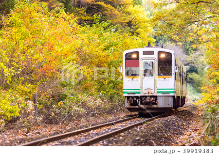 White train commuter Fukushima Japan White train commuter Fukushima Japan 39919383