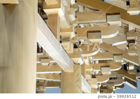 斗供　木造軸組　蟇股　木構造 39926512