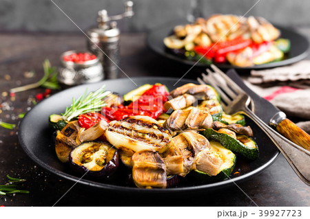 Grilled vegetable salad Grilled vegetable salad 39927723