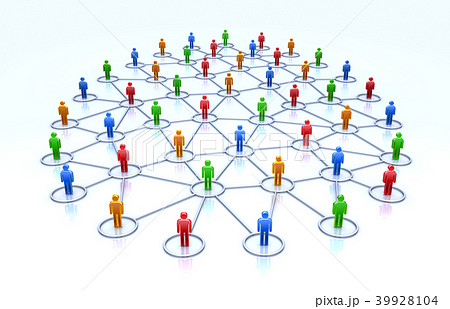 ネットワークのイラスト素材 ネットワークのイラスト素材