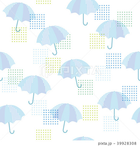 カサと雨音＜シームレス＞ 39928308