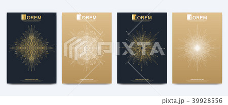 Modern vector template for brochure Leaflet flyer advert cover catalog magazine or annual report 39928556