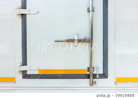 Container handle door locker, Refrigerator truck 39929888
