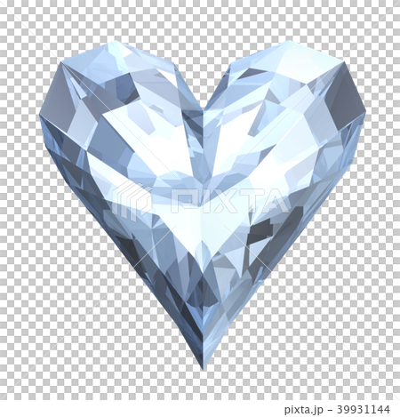 Heart Crystal Stock Illustration