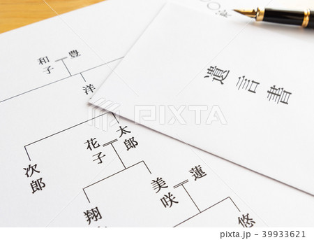 遺言書 遺言 封筒 家系図 遺産分与 遺留分 遺産分割 遺言書 遺言 封筒 家系図 遺産分与 遺留分 遺産分割 39933621