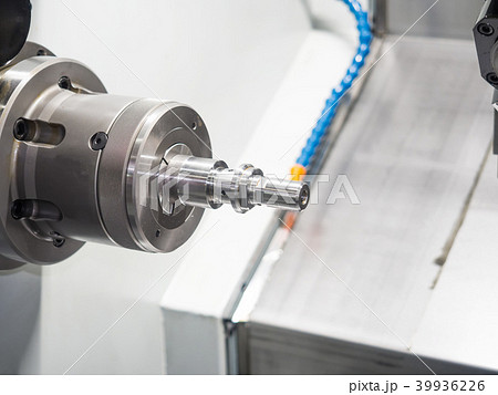 machining automotive part by cnc turning machine 39936226