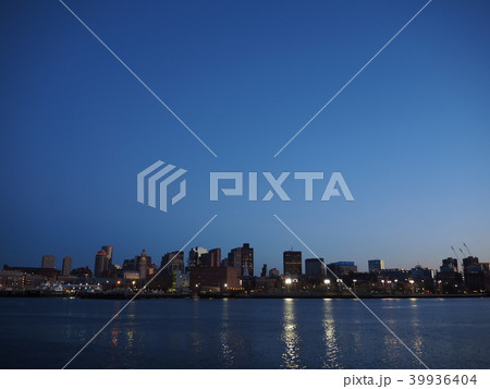 ボストン ビル群 夜景 ボストン ビル群 夜景 39936404
