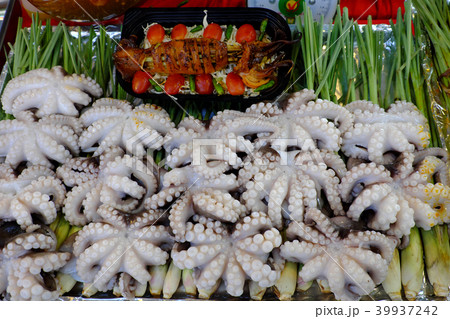 grilled octopus lemon grass, Vietnamese streetfood 39937242