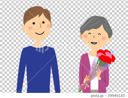 母親節的父母和孩子 母親節的父母和孩子 39940185