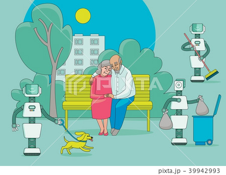 Robots free people from routine, do house work 39942993