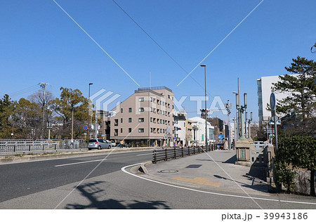 西宮市　国道２号線　夙川橋 39943186