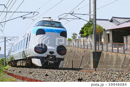 パンダくろしお号JR287 Panda face Express Train Kuroshio 79 39946084