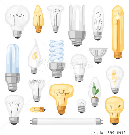 Light bulb vector lightbulb idea solution icon and electric lighting lamp cfl or led electricity and Light bulb vector lightbulb idea solution icon and electric lighting lamp cfl or led electricity and 39946915