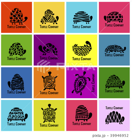 Turtle logo set for your design 39946952