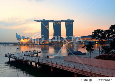 Singapore skyline Singapore skyline 39949887