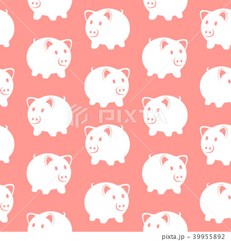 Seamless pattern with piggy Seamless pattern with piggy 39955892