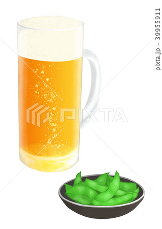 ビールと枝豆。 39955911