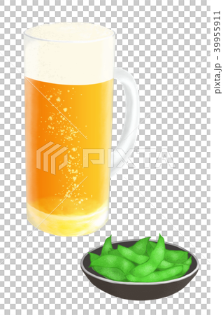 ビールと枝豆。 39955911