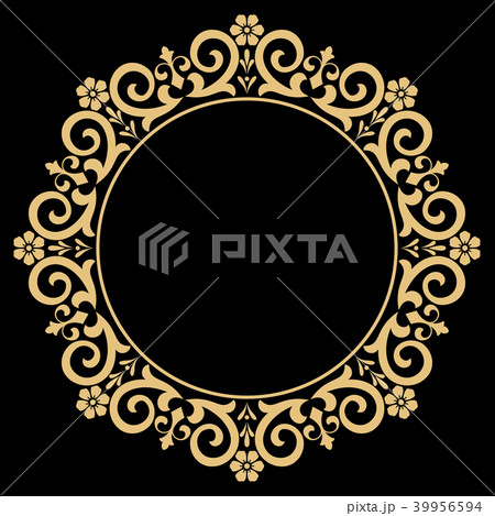 Decorative frame Elegant vector element for design 39956594
