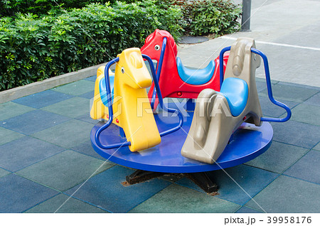 Playground carousel 39958176