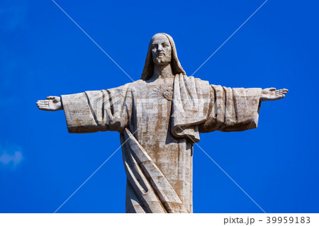 The Christ the King statue on Madeira - Portugal The Christ the King statue on Madeira - Portugal 39959183