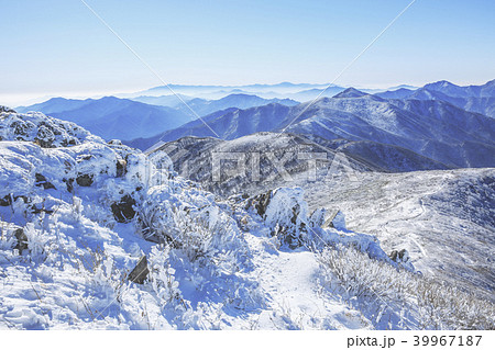 雪景色 風景 徳裕山 39967187