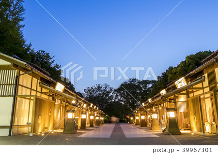 愛知県　名古屋市　金シャチ横丁　義直ゾーン夜景 39967301