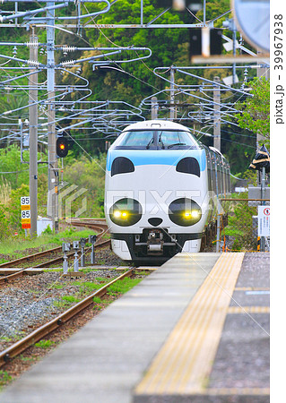 パンダくろしお号JR287 Panda face Express Train Kuroshio 83 39967938