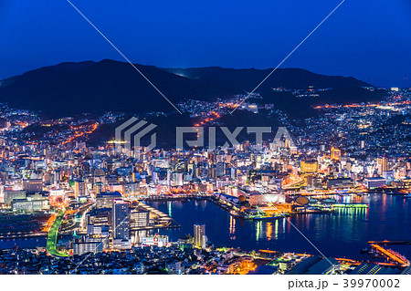 《長崎県》稲佐山の夜景・日本三大夜景 39970002
