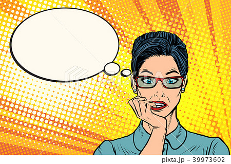 woman bites her nails 39973602