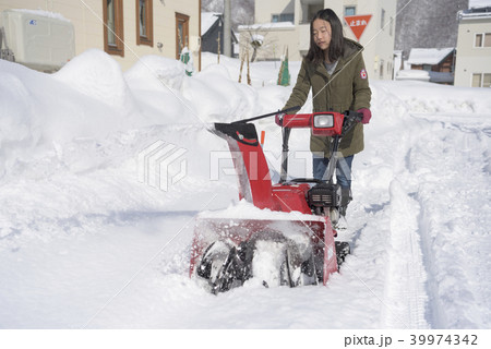 除雪作業 39974342