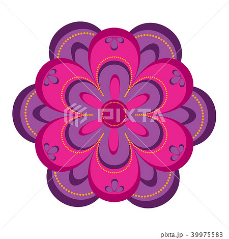 Cute flower icon 39975583