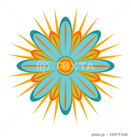 Cute flower icon Cute flower icon 39975586