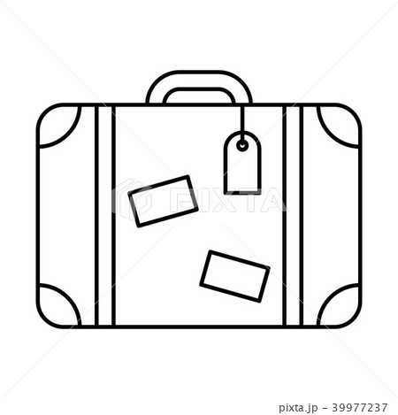 Line icon suitcase 39977237