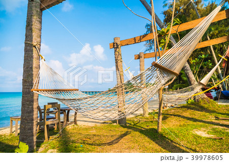 Hammock on the beach Hammock on the beach 39978605