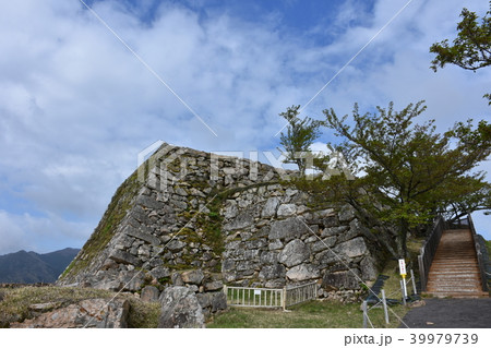 竹田城跡 天守台 石垣 竹田城跡 天守台 石垣 39979739