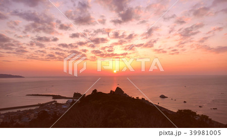 夜明けの海(房総半島　安房鴨川) 39981005
