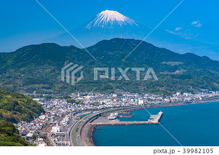 《静岡県》さった峠・富士山と駿河湾 《静岡県》さった峠・富士山と駿河湾 39982105